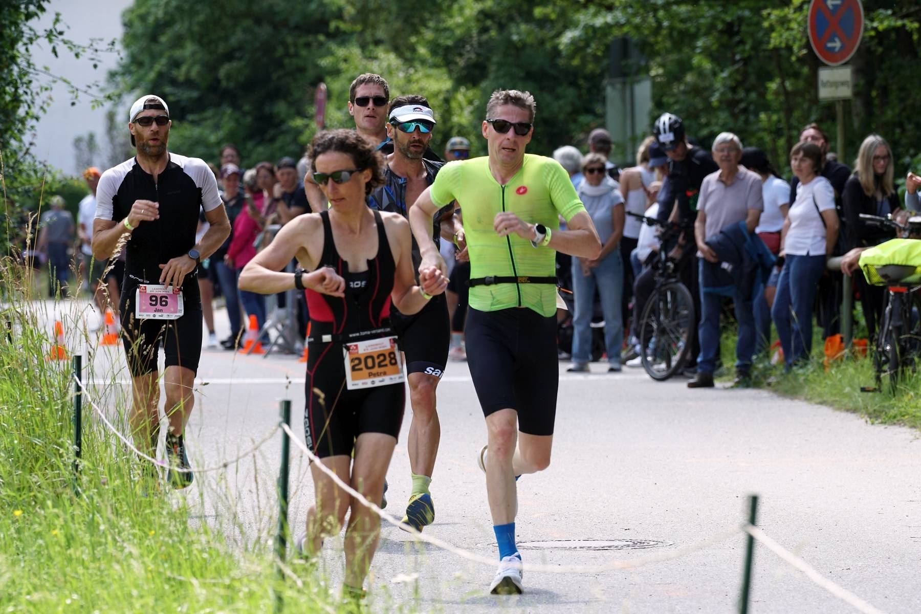 Triathlon-Wettkampfregeln: Laufen