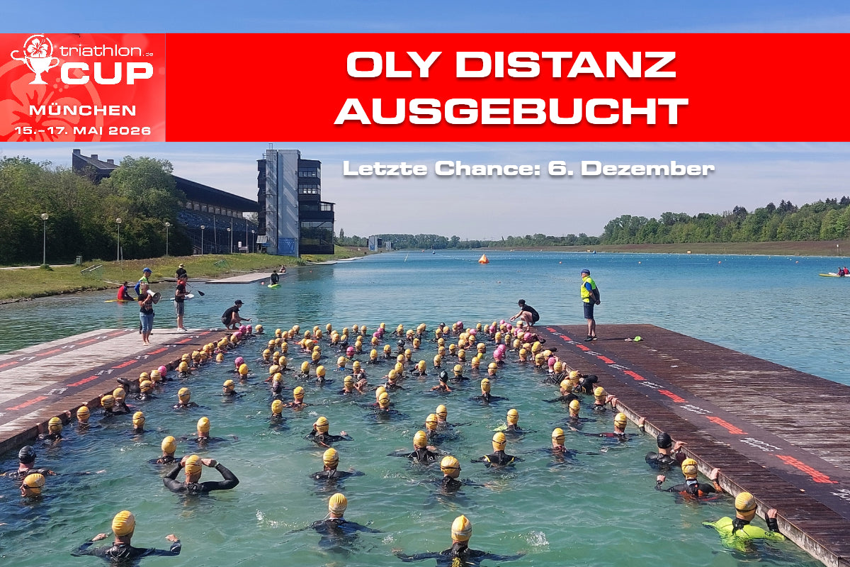 triathlon.de CUP München 2026: Oly-Distanz ausgebucht - Letzte Chance am 6. Dezember