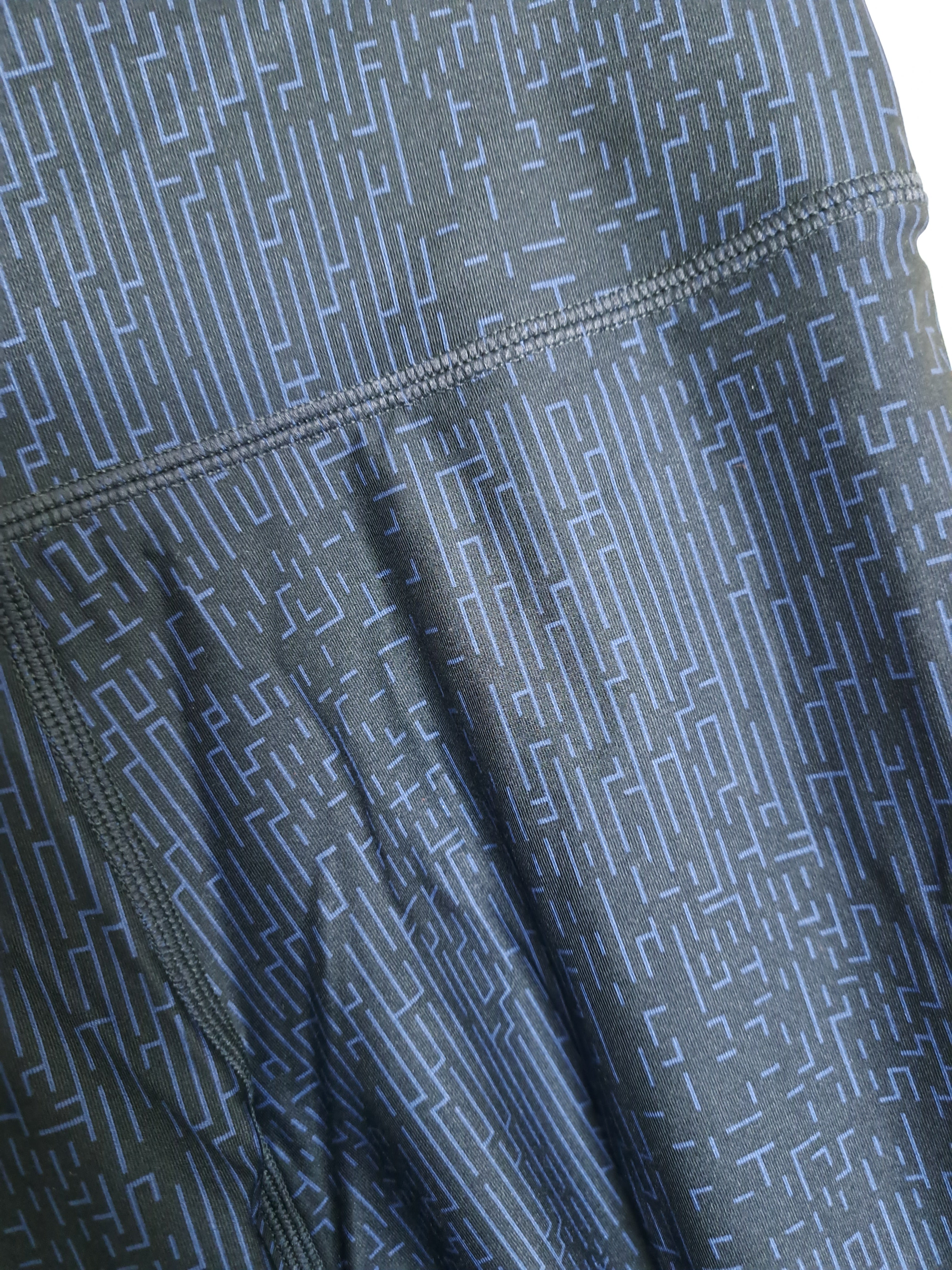 2XU Print Fitness Mid-Rise Compression 7/8 Tights, Damen, Electric Smash/Black