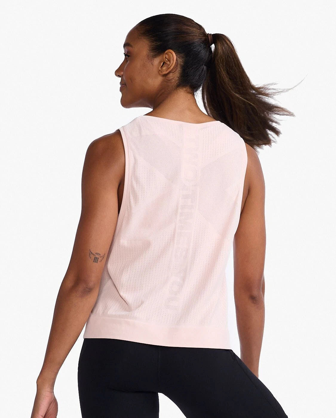 2XU Motion Tech Tank, Damen, Peach Whip/Peach Whip