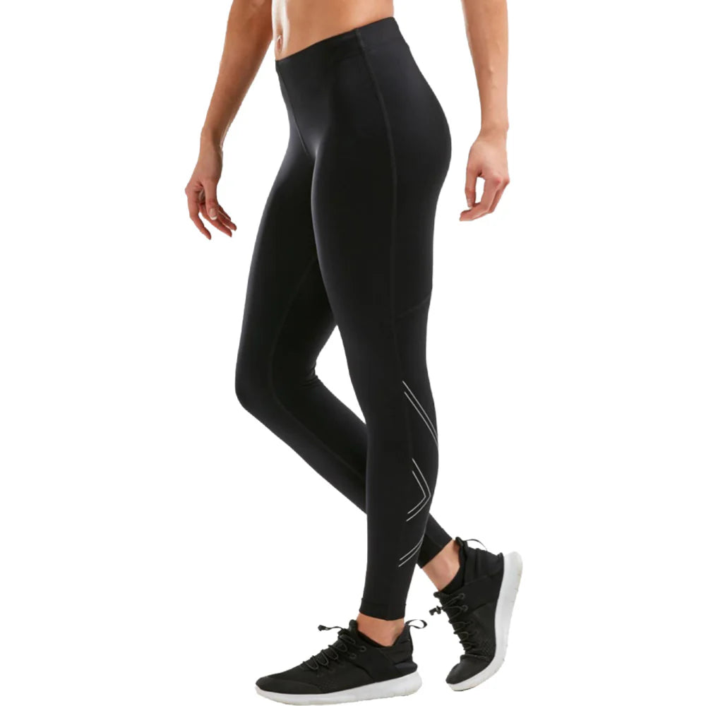 2XU ASPIRE Compression Tights, Damen, Black/Silver