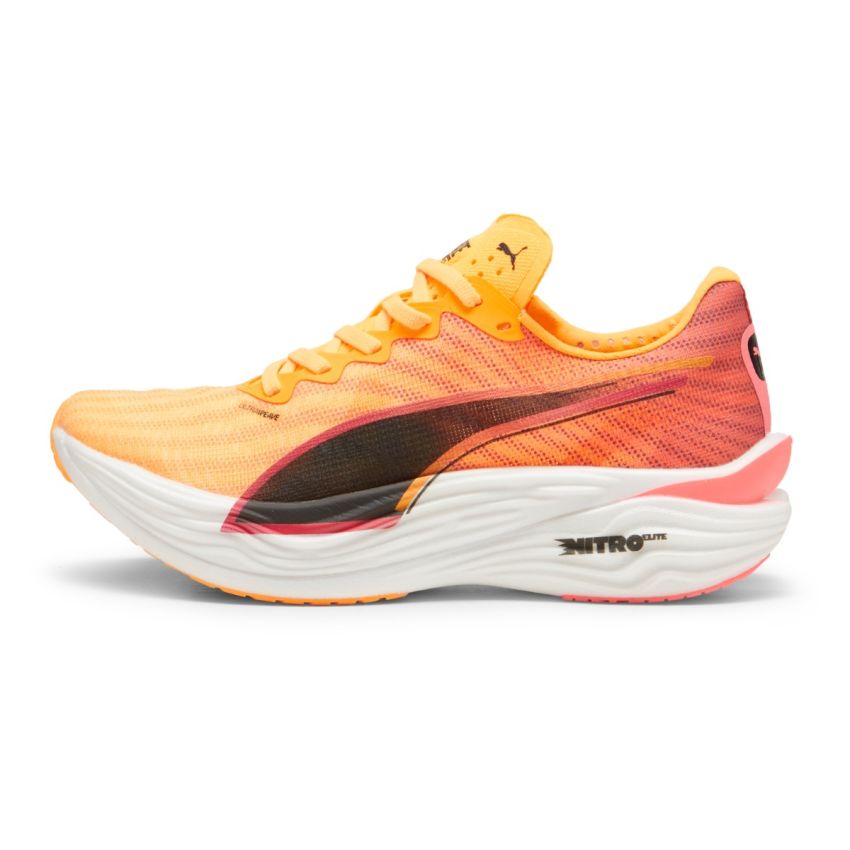 Puma Deviate Nitro Elite 3 Fire, Laufschuh, Damen, Sun Stream/ Sunset Glow