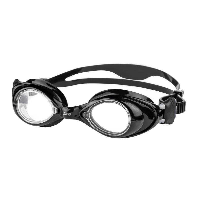 Zoggs Vision Neutral, Optische-Schwimmbrille, Black/Black/Clear