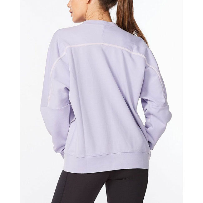 2XU Form Pop Seam Crew, Damen, Lavendust/Haze