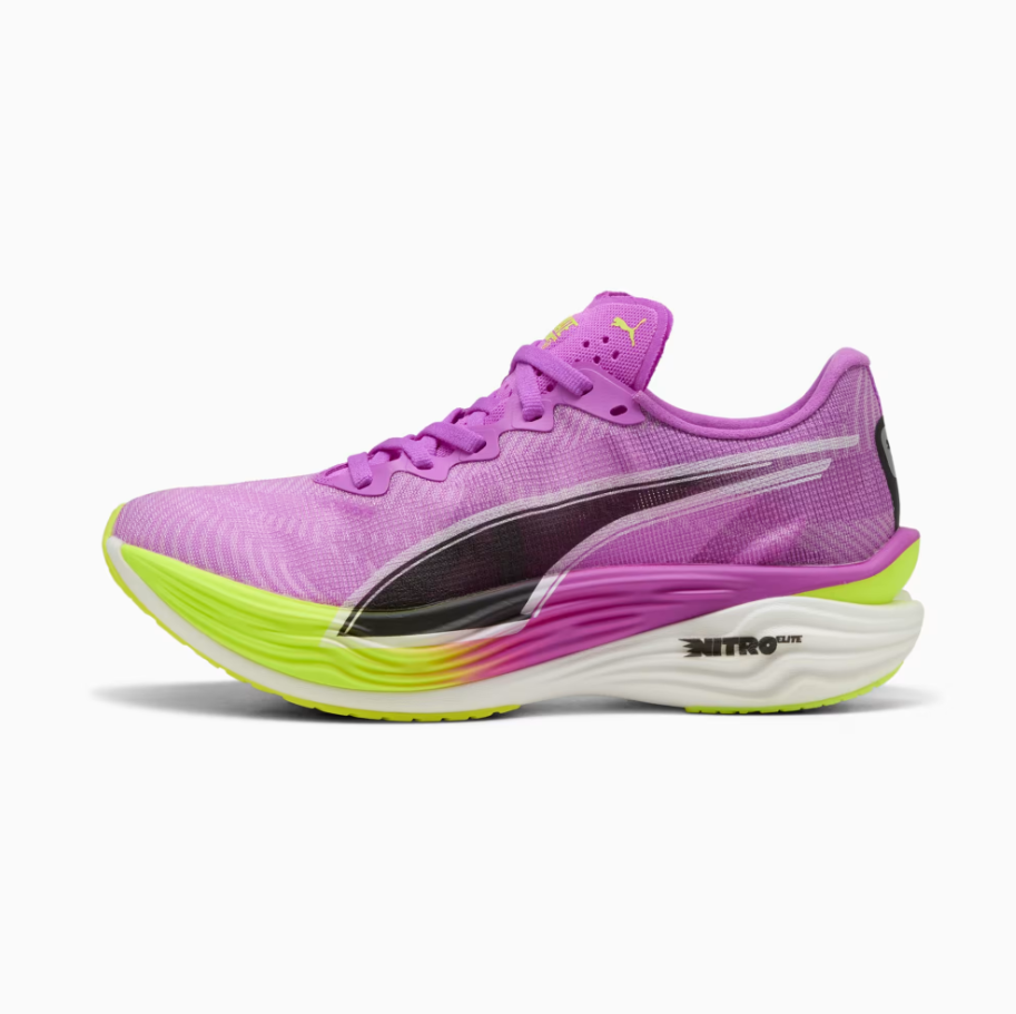 Puma Deviate Nitro Elite 3, Laufschuh, Damen, Pure Magenta-Yellow Alert