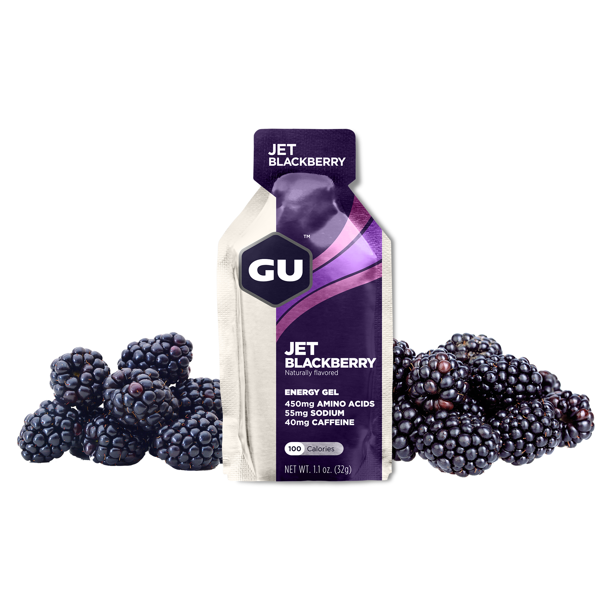 GU Energy Gel 32g Jet Blackberry