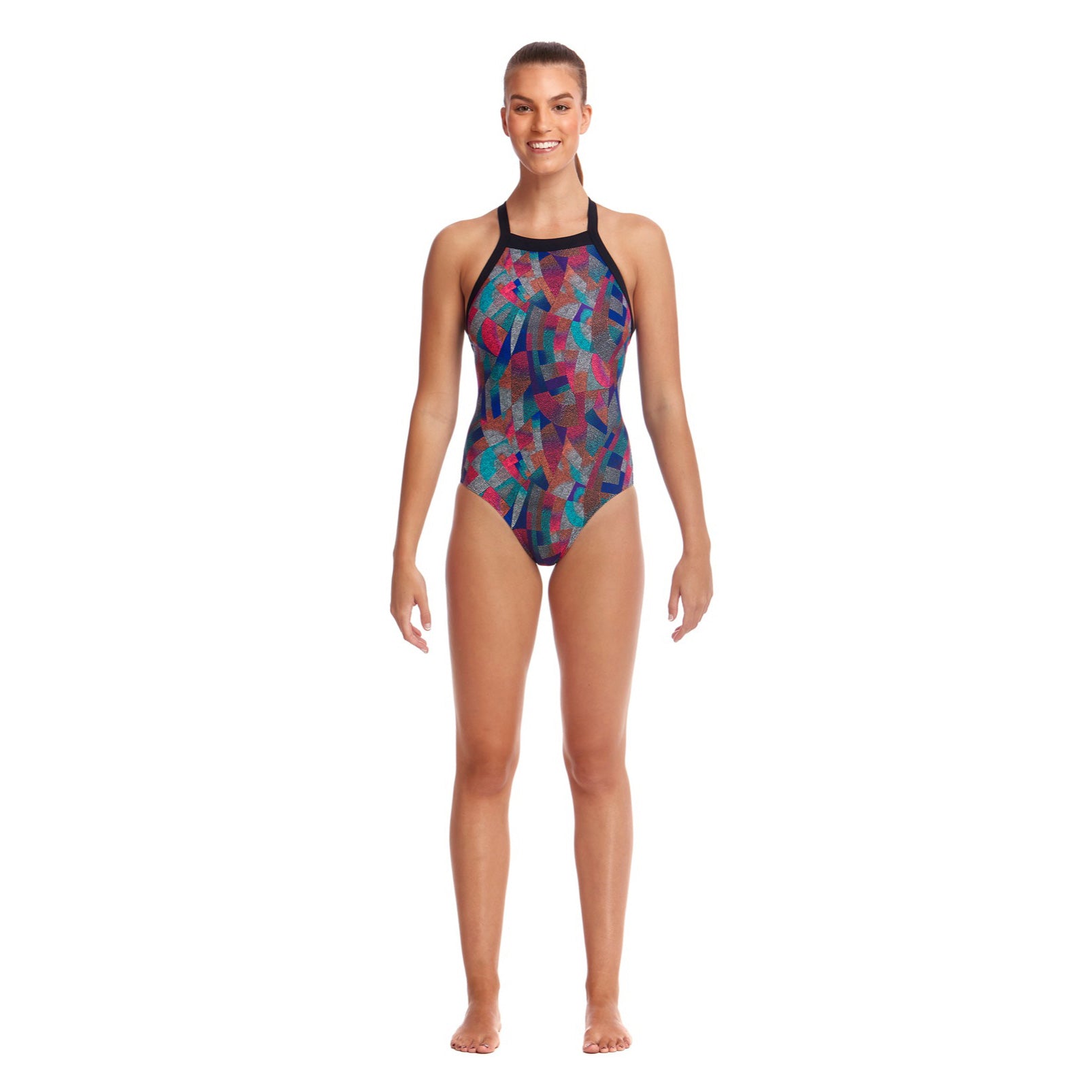 Way Funky Funkita Sky Hi One Piece On Point, Badeanzug, Damen