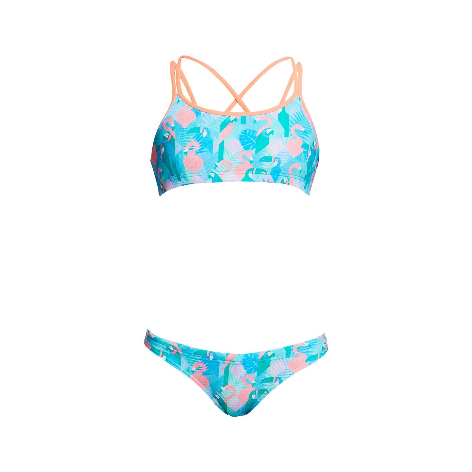 Way Funky Funkita, Criss Cross Two Piece Pastel Paradise, Bikini, Kinder