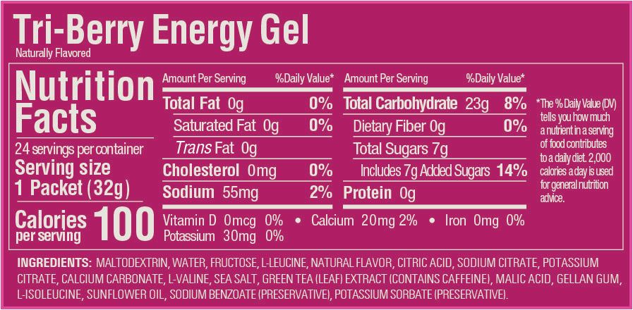 GU Energy Gel 32g Tri Berry