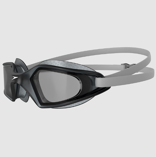 Speedo Hydropulse, Schwimmbrille, White/Grey