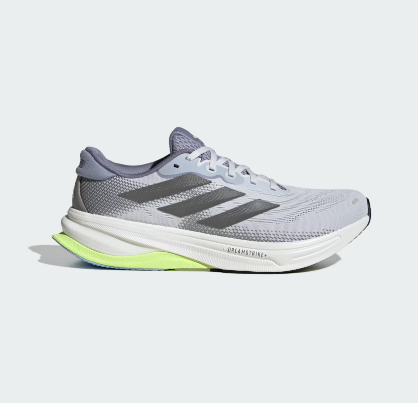 Adidas Supernova Solution 2, Laufschuh, Herren, Dash Grey / Iron Metallic / Hi-Res Yellow
