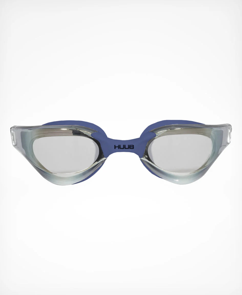 Huub Thomas Lurz Schwimmbrille, Light Smoke Mirror, Stahlblau