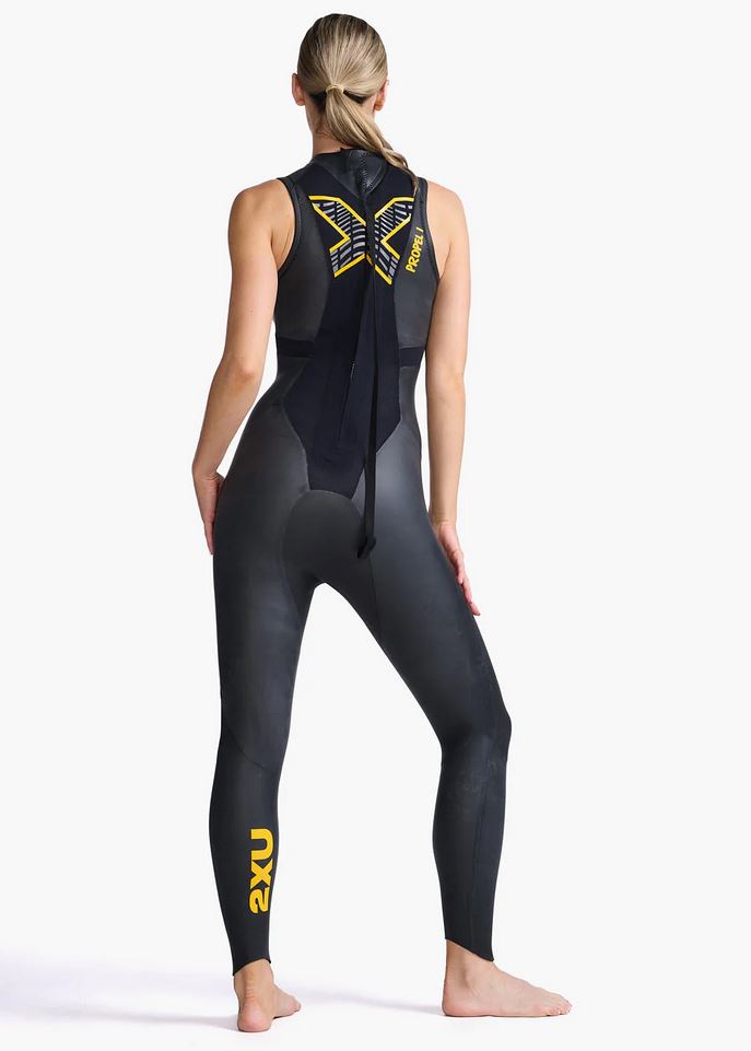 2XU P:1 Propel Sleeveless, Neoprenanzug, Damen black/ambition, 2023