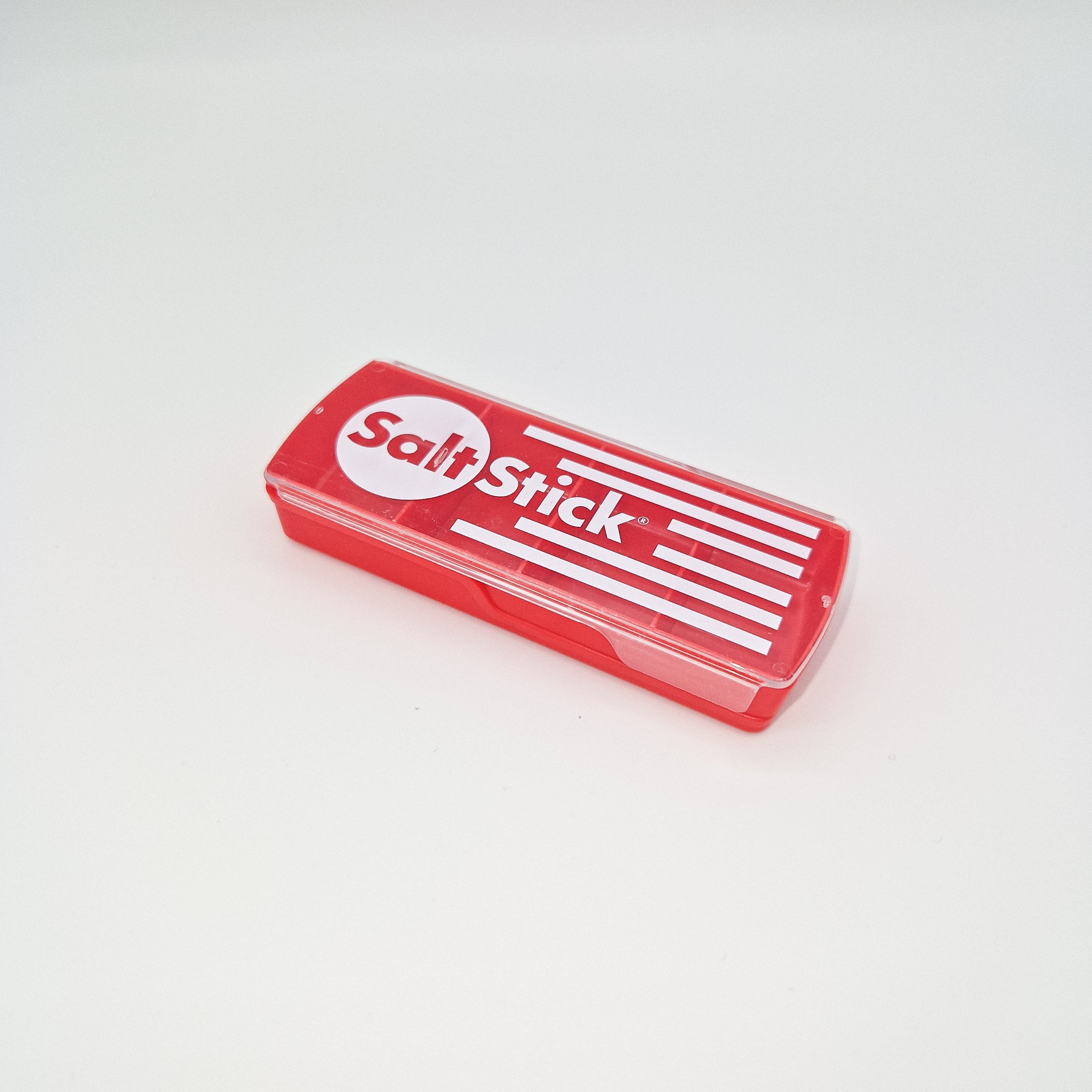 SaltStick Dispenser, Pillendose, rot