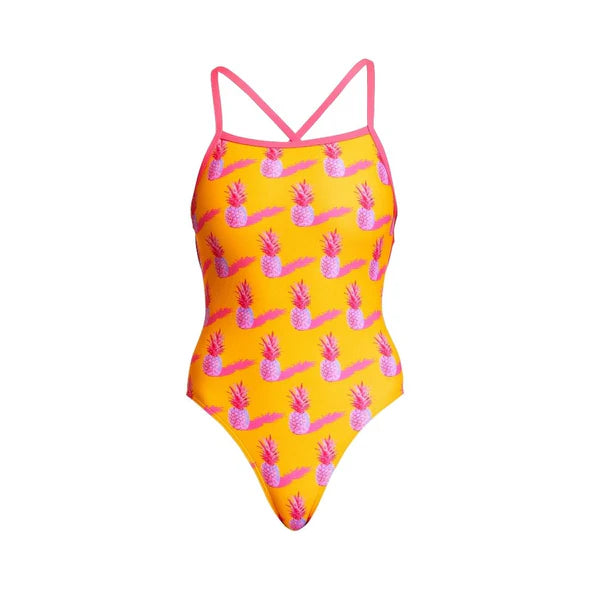 Way Funky Funkita Strapped In One Piece Pineapple Punch, Badeanzug, Damen