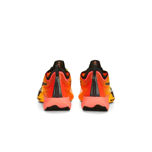 Puma Fast-R Nitro Elite Fireglow Wns, Laufschuhe, Damen, Sun Stream-Sunset Glow-PUMA Black