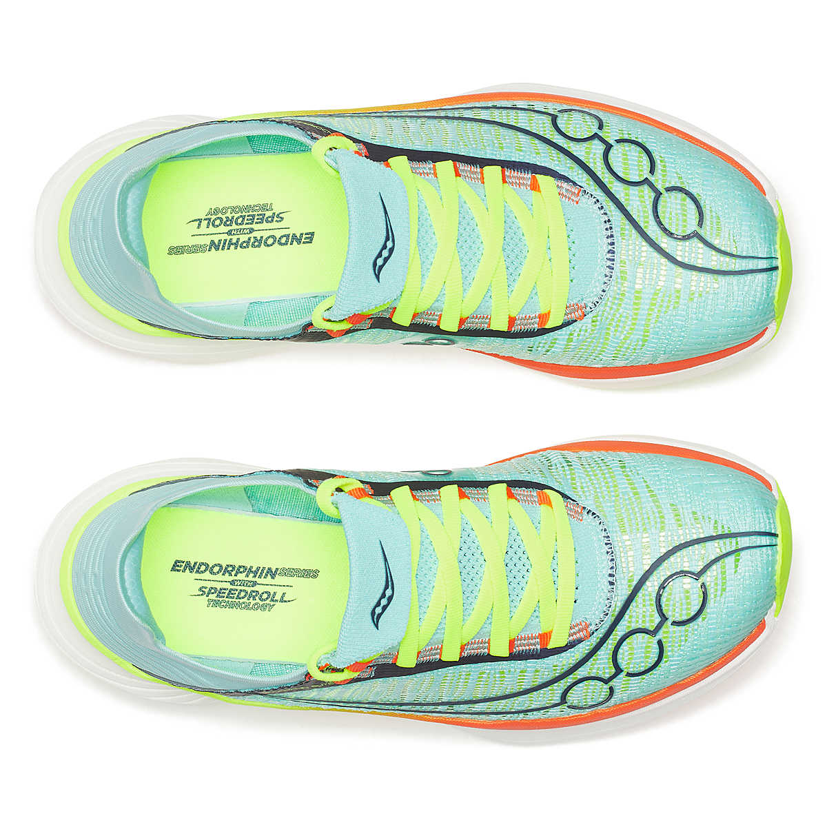 Draufsicht beide Schuhe