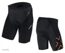 2XU GHST Tri Short, Damen, Black/Orange