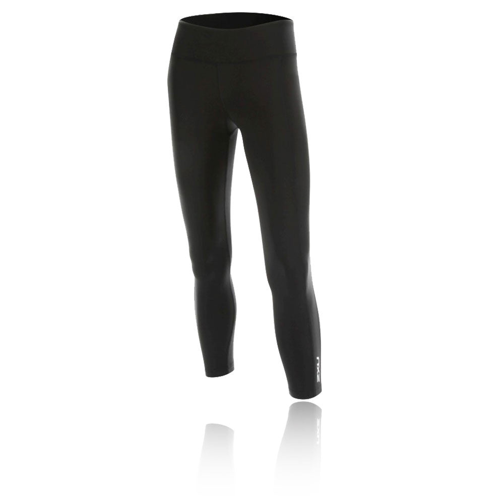 2XU Fitness Compression 7/8 Tights, Damen, Black/Silver