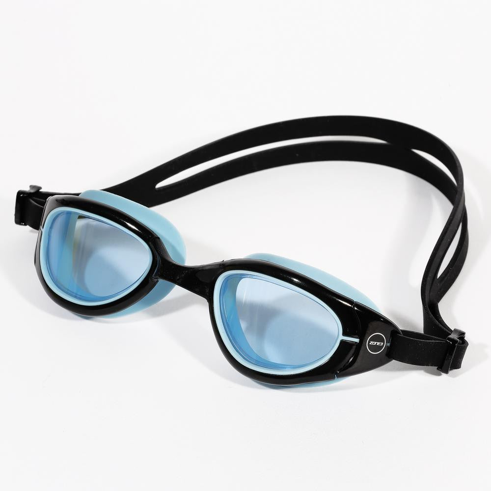 Zone3 Attack clear Schwimmbrille, schwarz/blau