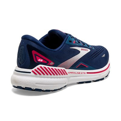 Brooks Adrenaline GTS 23, Damen, Blue/Raspberry/White