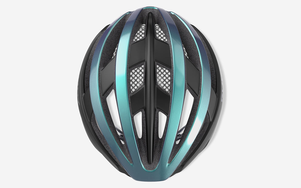 RUDY Project Venger, Radhelm, Iridescent Blue Shiny/Black Matte