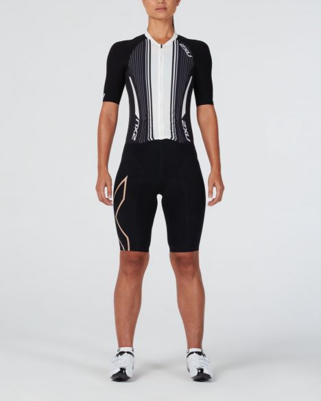 2XU Project X Trisuit, Damen, schwarz/weiß, B- Ware, kein Umtausch