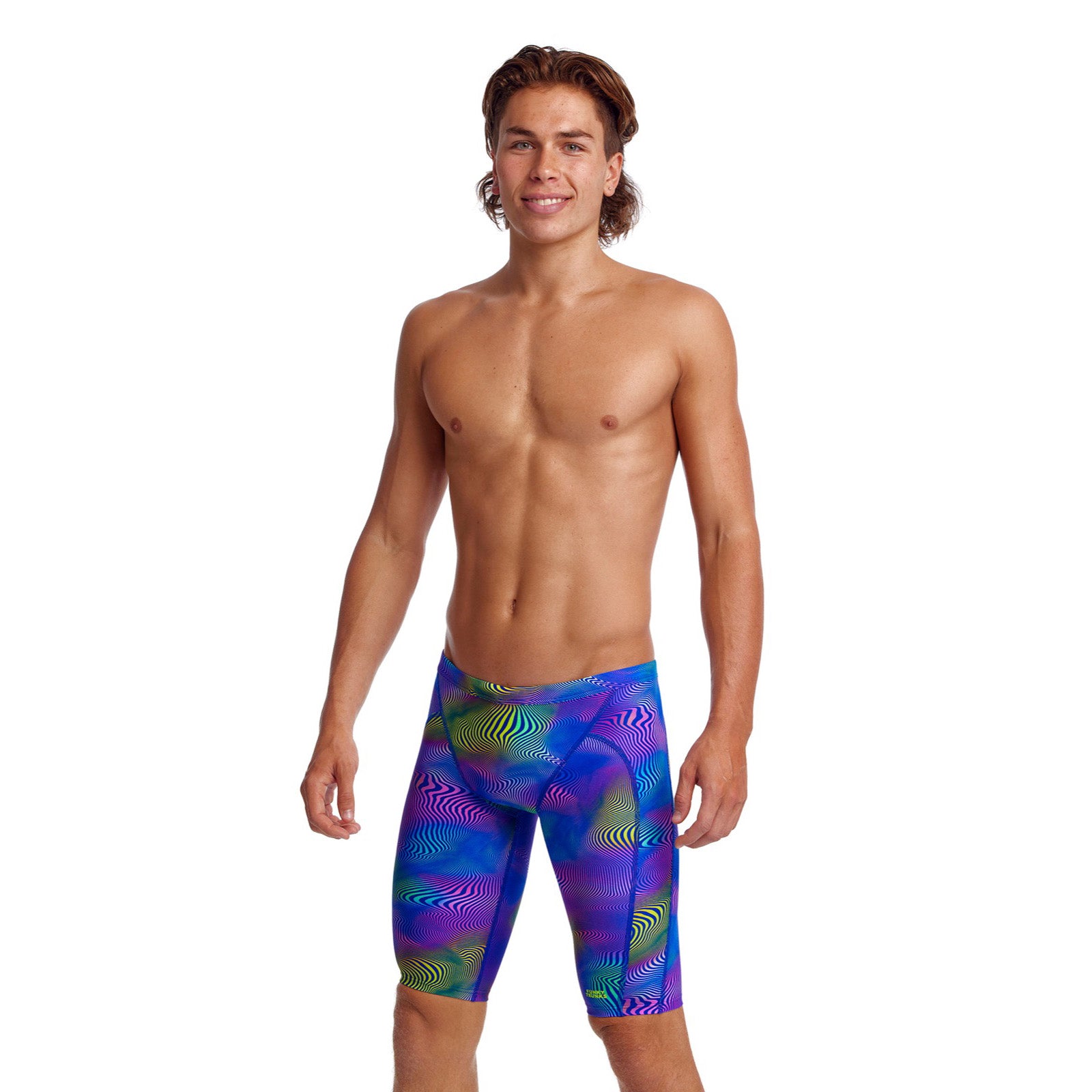 Way Funky, Mother Funky, Funky Trunks Men's Training Jammers Screen Time, Badehose, Herren