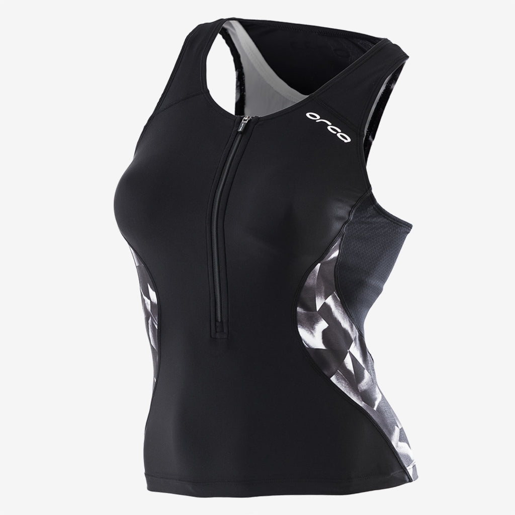 Orca Core Support Singlet, Damen, schwarz/weiß