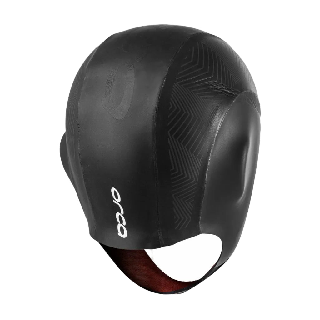 Orca Neopren Thermal Swim Cap, Schwimmkappe, Badekappe, Kappe, Mütze, schwarz