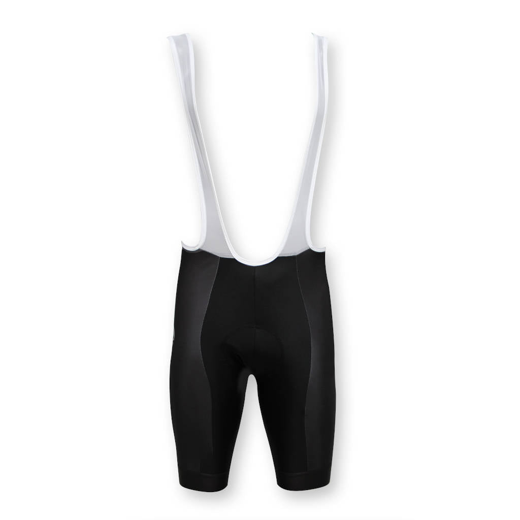 triathlon.de Elite Bib Short, Rad-Trägerhose, Herren, schwarz/rot/weiß