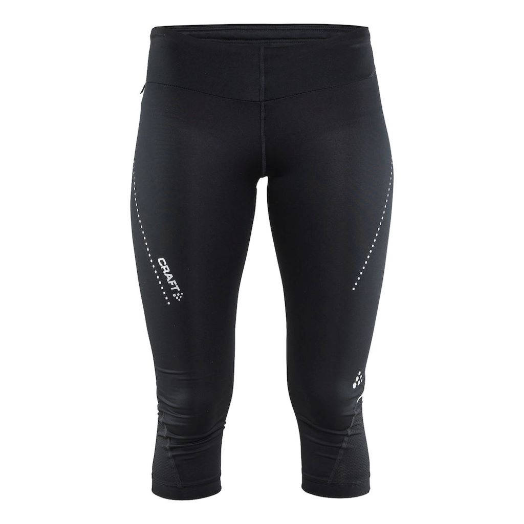 Craft Essential Capri, Laufhose, Damen, schwarz