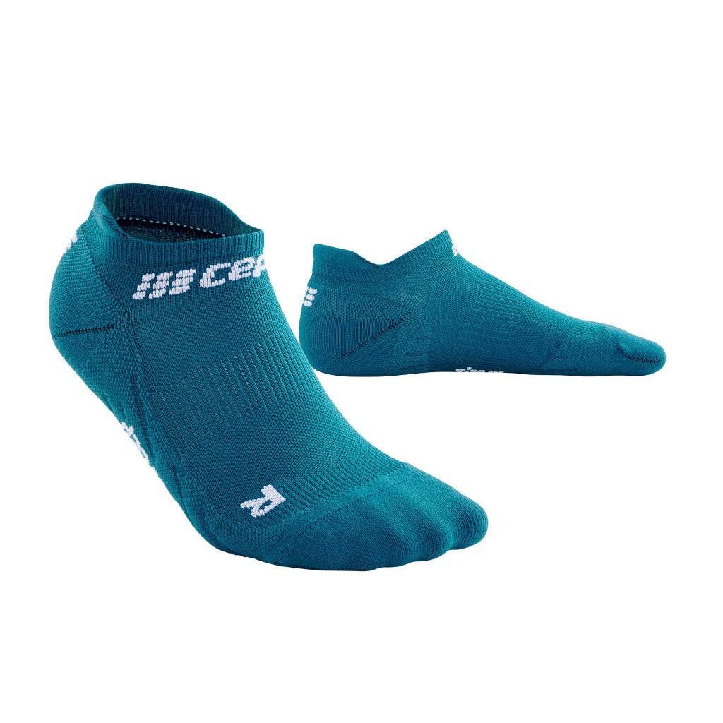 CEP The Run Compression Socks - No Show, Herren, petrol
