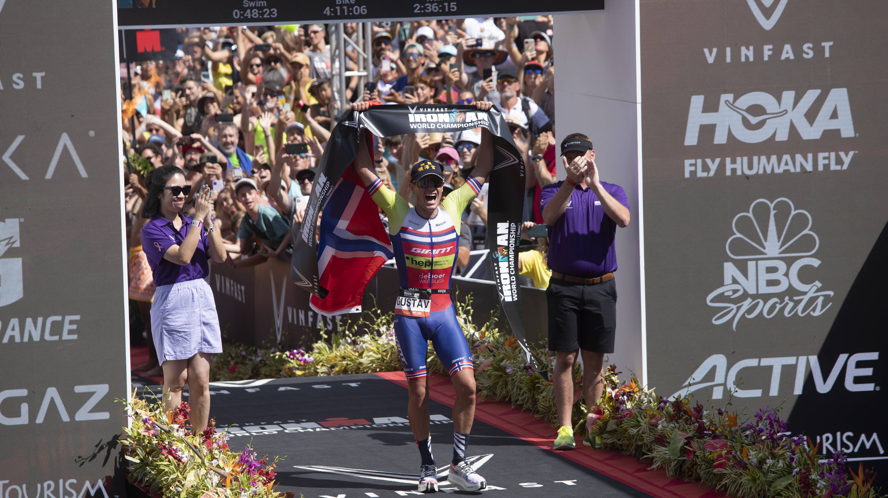 Iden gewinnt den Ironman in Kona und pulverisiert den Streckenrekord!