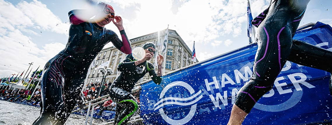 Hamburg Wasser Triathlon am 9./10. Juli 2022
