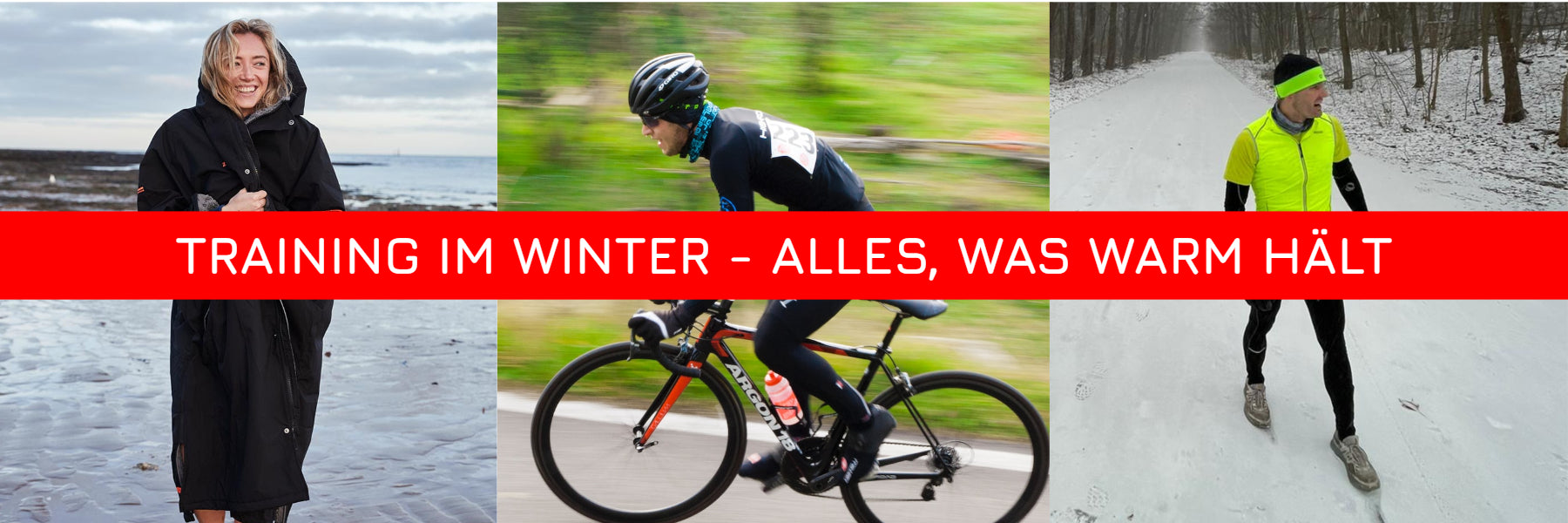 Training im Winter - Alles, was warm hält