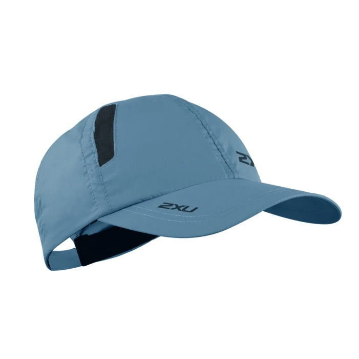 2XU Run Cap, Unisex, Denim Noir/Black