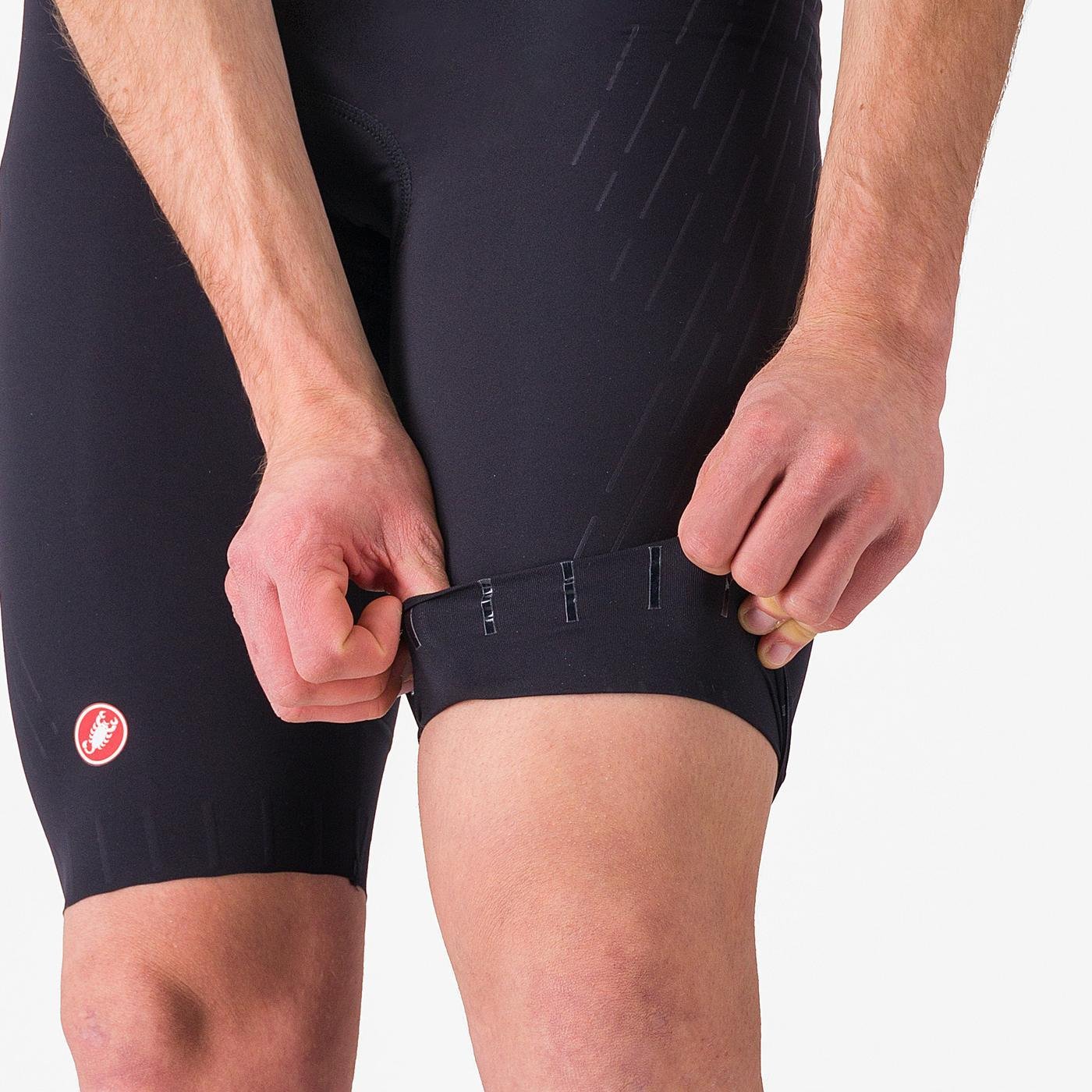 Detailansicht Anti-Rutsch-Einsätze aus Silikon am Bein