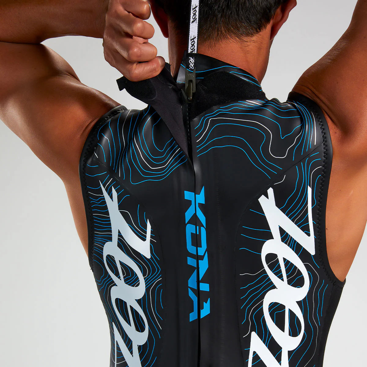 Tester Zoot Kona 2.0, wetsuit, ocean blue, blue, men, 2023