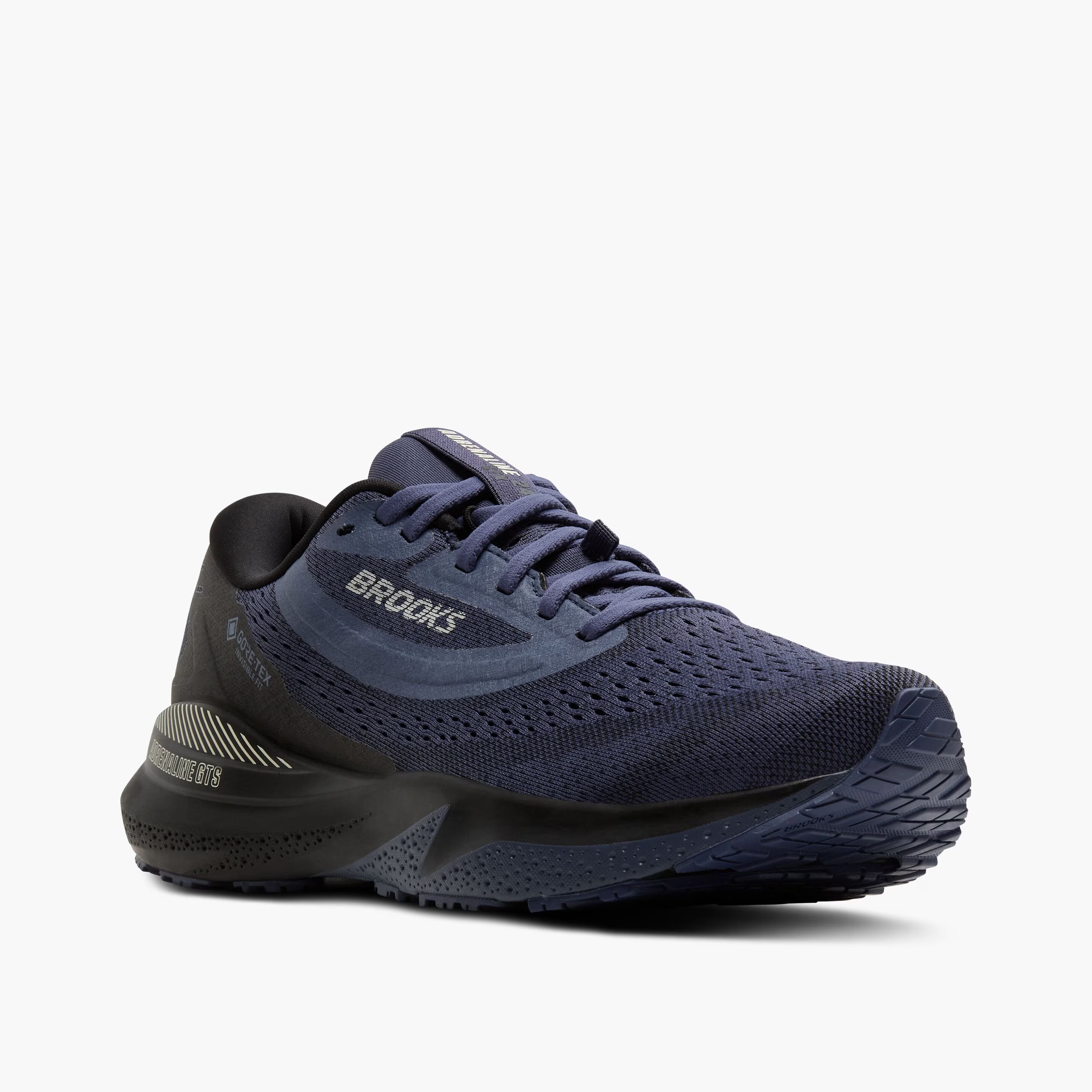 Brooks Adrenaline GTS 24 GTX , Laufschuhe, Herren, Black/Nightshadow/Coconut