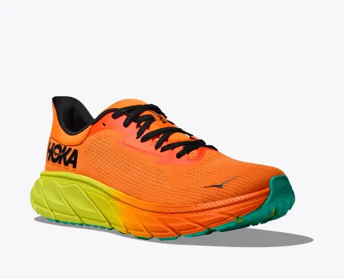 Hoka Arahi 7, Laufschuh, Herren, Electric Tangerine/Black