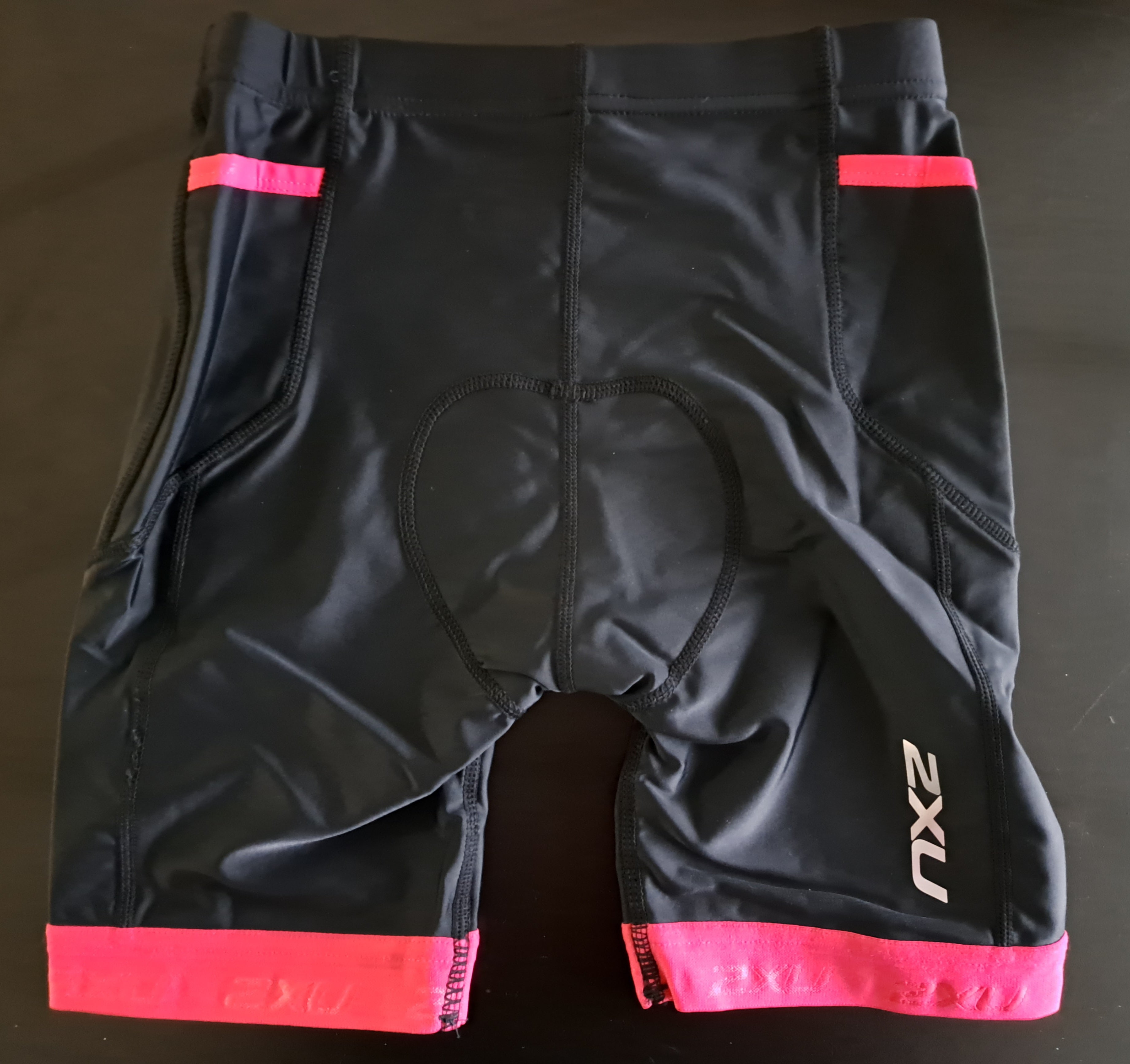 2XU Active Youth Tri Short, Kinder, Black/Pink