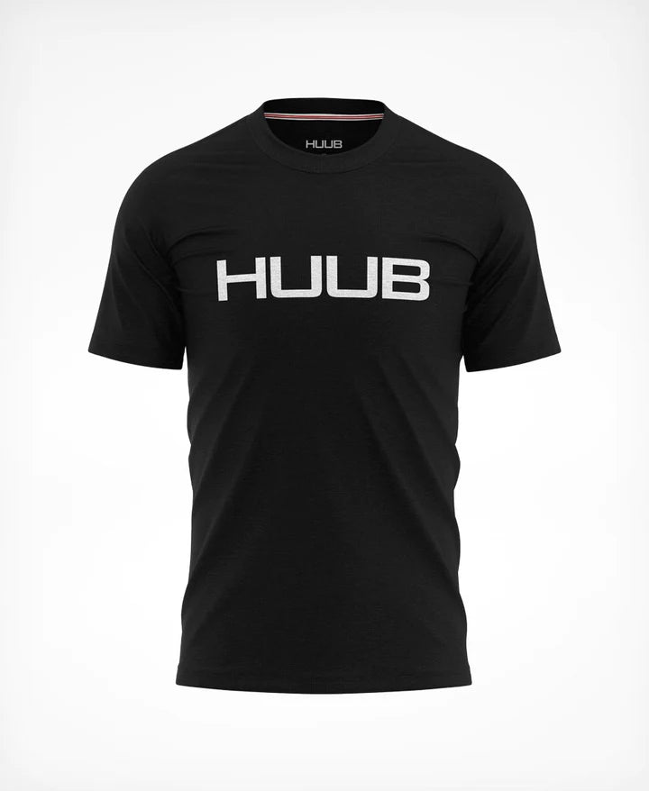 Huub Mens Statement Logo T-Shirt, Herren, grau