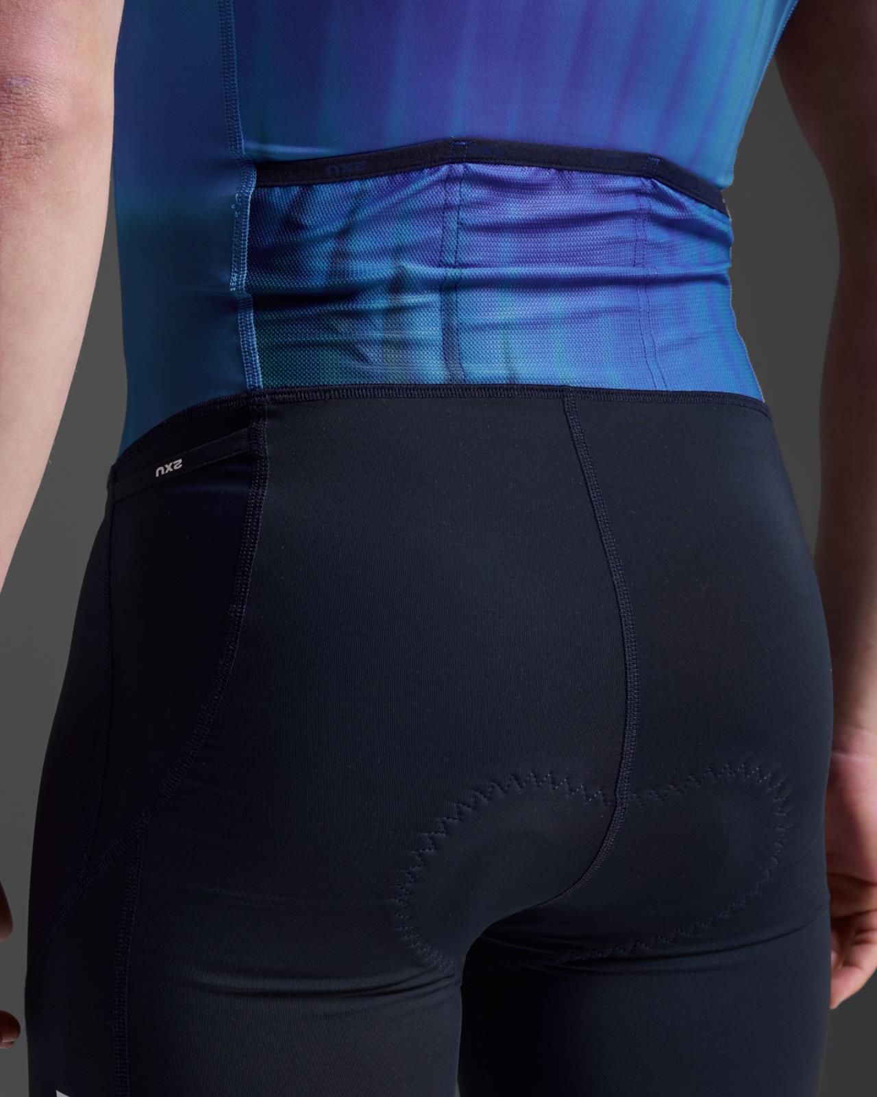 2XU Core Trisuit, Herren, Azure Blue/Midnight