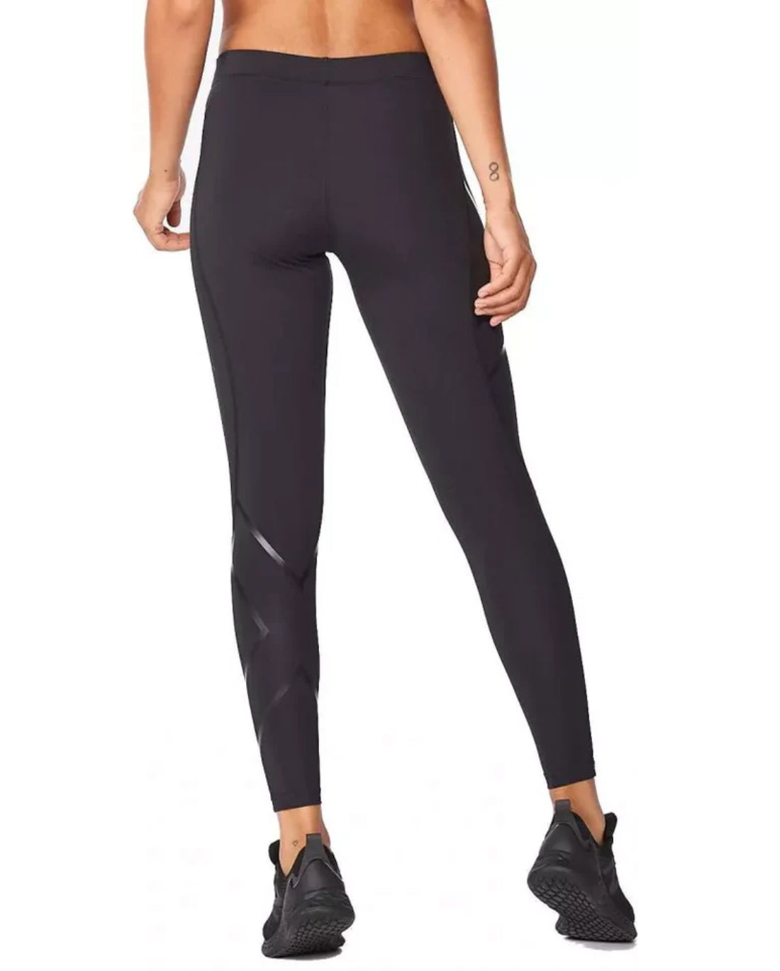 2XU Core Compression Tights, Laufhose, Damen, Black/Nero
