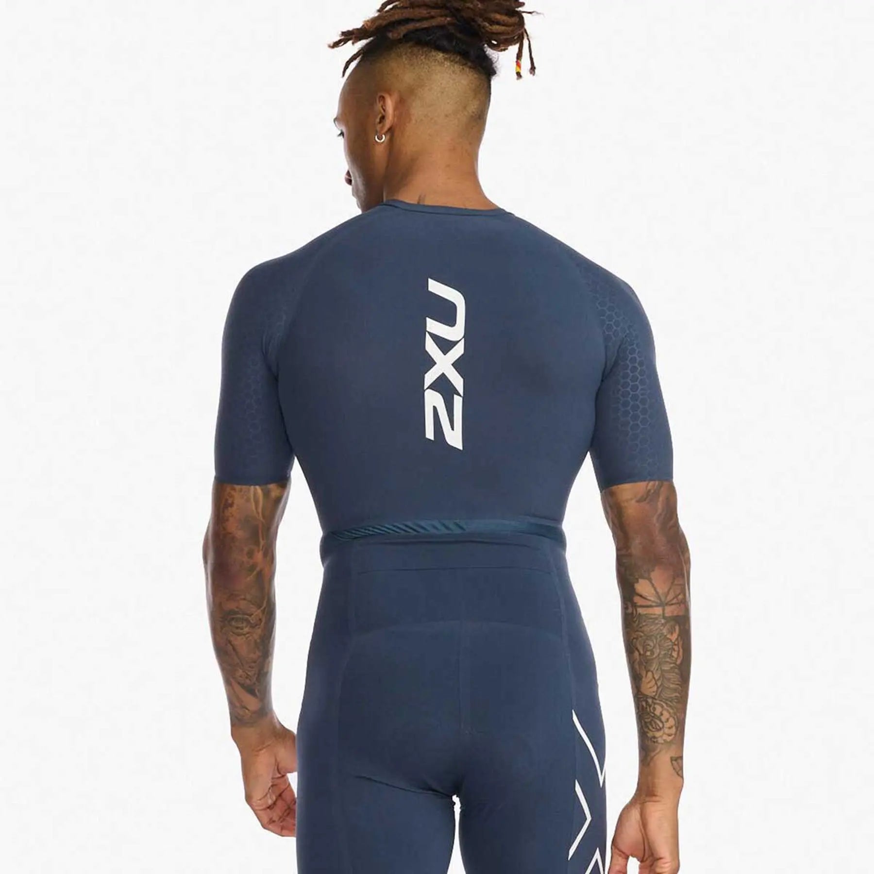 2XU Light Speed Tech Sleeved Trisuit, Herren, outerspace