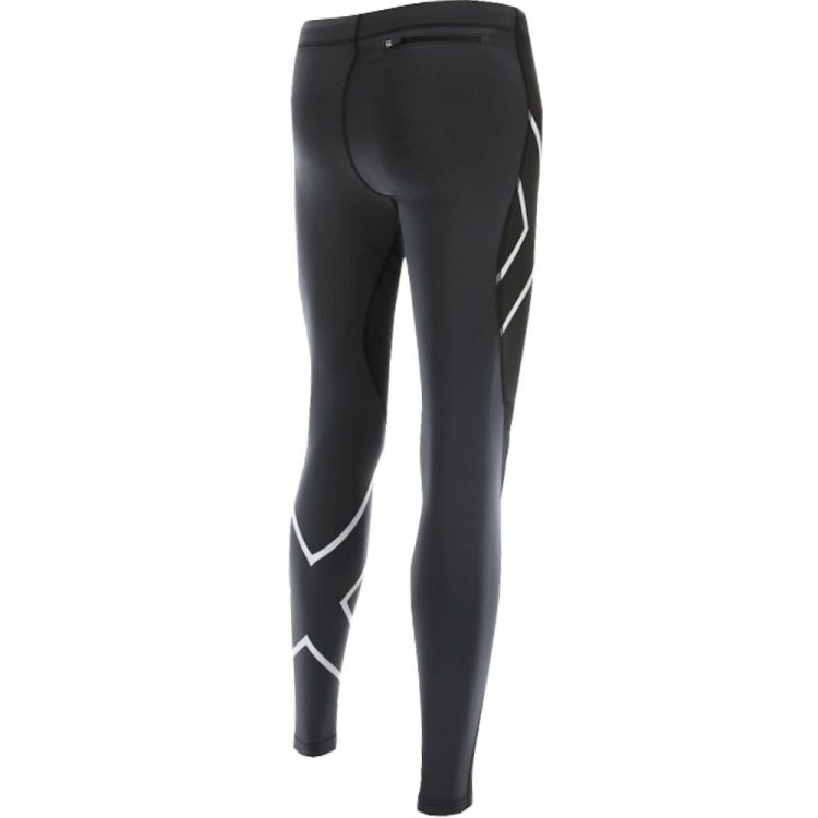 2XU G:2 Wind Defence Compression Tights, Damen, Laufhose, Black/Silver