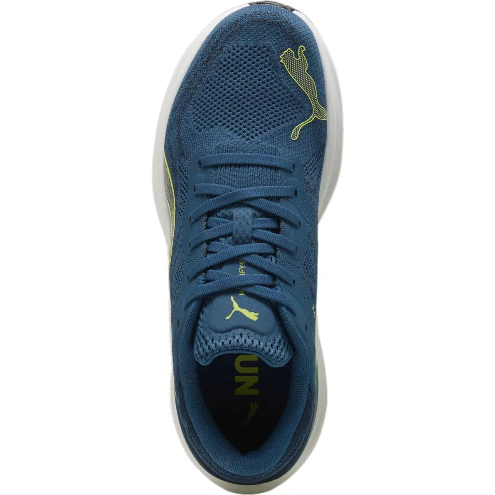 Puma Magnify NITRO 2, Laufschuhe, Herren, Ocean Tropic-PUMA Black-Lime Pow