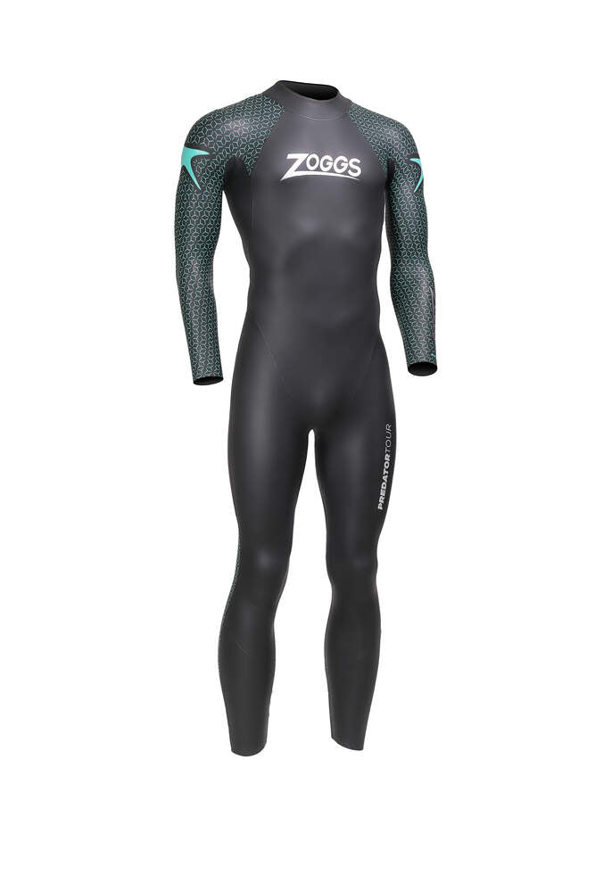 Zoggs PREDATOR TOUR FS, Black/Blue, Neoprenanzug, Herren 2025