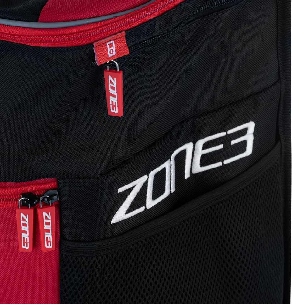 Zone3 Award Winning Transition Backpack, schwarz/rot